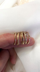 Die Vielfalt von schmalen Ringen wird immer größer...